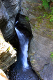 Waterfalls and river forging through, Watkins Glen State Park, NY