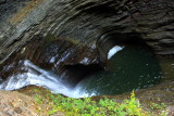 Falling into the heart lagoon, Watkins Glen State Park, NY