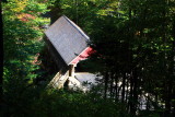 Lincoln-Sentinel Pine covered bridge, Franconia Notch State Park, NH