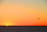 Sunset in San Diego Bay