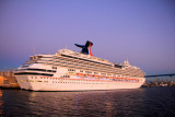 Carnival Splendor being repaired in San Diego