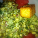 Moong, Watermelon and paneer salad - Dosa, San Francisco