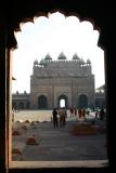 Gateway framed by another, Fatehpur Sikri, India