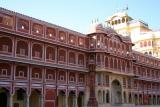 The multi faceted facade, The City Palace, Jaipur