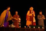 Pandit Jasraj praising the boys, The Sarod brothers concert, Purana Qila, Delhi