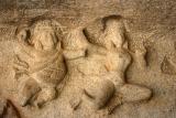 Flying consorts, Mahabalipuram