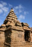 View from the side, Mahabalipuram