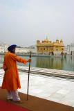Guarding the Golden temple, Amritsar, Punjab