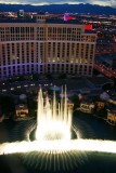 Explosive fountains of Bellagio, Las Vegas, NV