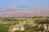 Vegas, a valley surrounded by Red Rock Hills, Red Rock Canyon, Nevada