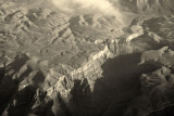 Canyon lands from the sky