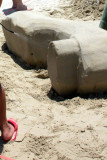 Heels in the sand, Galveston, TX