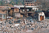 Earthquake damage in Bagh