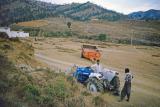 Examining tractor