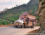 Kotli bus heading to Mirpur near Rajdhani