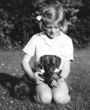 1950-Jill with Tuppy