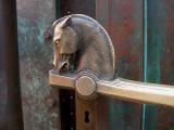 door handle to Lubliana library