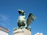 Lubliana - dragon on bridge
