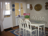 Tulips on dining table