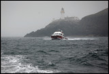 Taking the boat around Noss