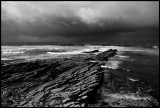 Bad weather near Feaval - Western Orkney