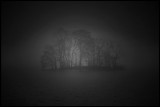 Darkness over lake Helgasjön
