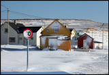 Weather conditions are changing from heavy snowfall to bright sunshine