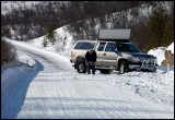 Very slippery roads along Tana River (border between Norway & Finland)