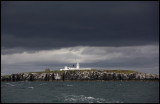 The lighthouse at Inner Farne Island - England
