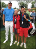 Robert Karlsson (the best golfer in Europe 2008) together with Madelene & Martin
