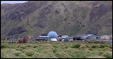 The research station at Macquarie island