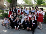 Students visiting Echmiatzid