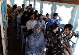 Local ferry to Bandar Abbas