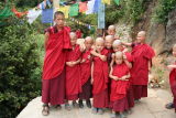 Young Monks on Path