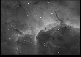HH 555 - Part of The Pelican Nebula