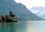 Chteau de Chillon sur le lac Lman