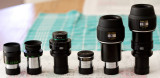 Various 5mm (equivalent) eyepieces