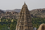 The main temple. Was told it is the third highest gopuram in India