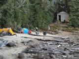 Echo Point Hut and camping area