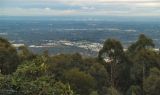 View of Melbourne from Mt Dandenong