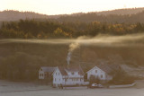 Morning fire