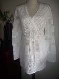 #198 White cotton tunic