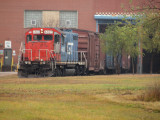 Backing Into The Stevens Point New Page Plant