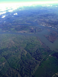 Over the San Francisco Delta area .. B0651