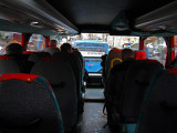 On the bus at Piazza Gramsci preparing its return to Florence .. S9333