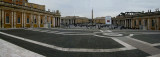 Panorama of Piazza San Pietro from the porch of the Basilica<br/>R9536_4_3b