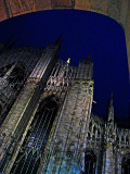 Duomo, closeup, night .. 1177