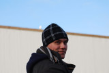 Simon med Ismås bakom Simrishamn Skåne 10.12-08