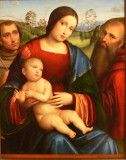 Madanna and Child with Saints Francis and Jerome, ca. 1512-15
