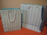 Shopping bags.